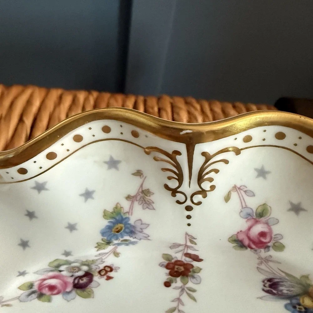 Royal Crown‎ Derby Royal Antoinette Dinner Plate 7019225 English Bone China 10